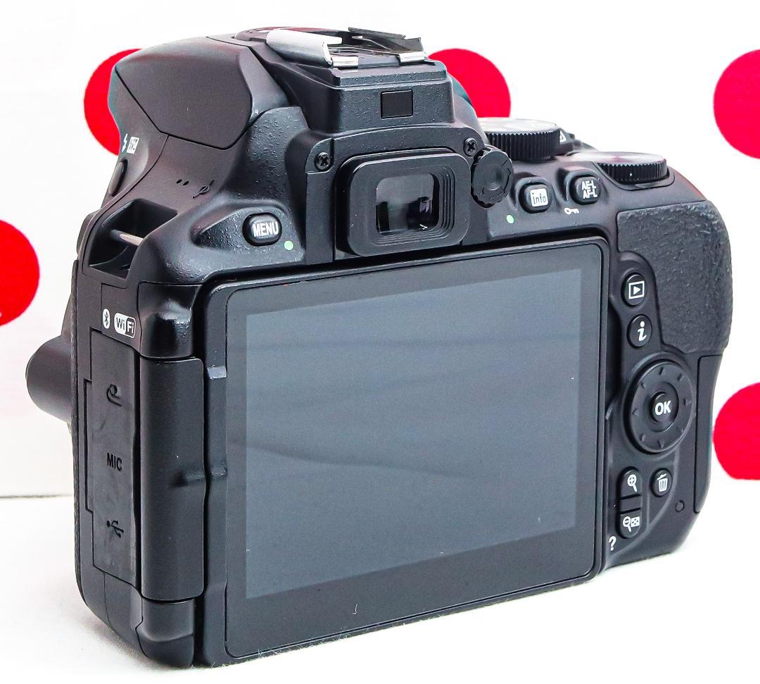 Nikon D5600❤高画質・高性能・軽量❤Wi-Fi搭載❤ダブルレンズセット