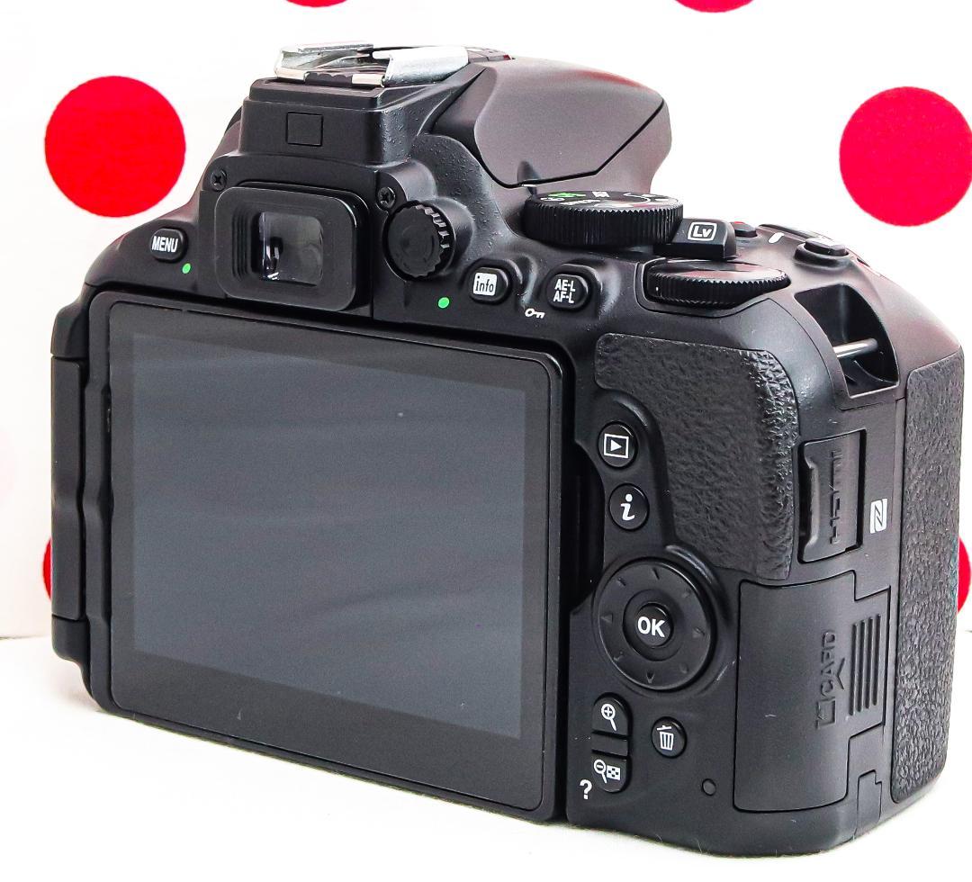 Nikon D5600❤高画質・高性能・軽量❤Wi-Fi搭載❤ダブルレンズセット