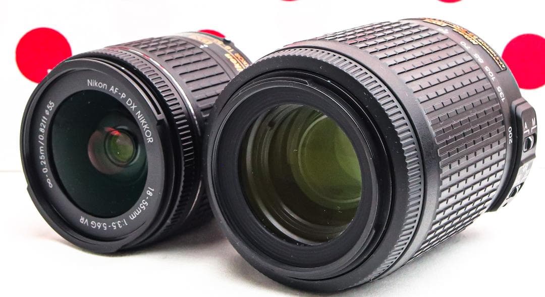 Nikon D5600❤高画質・高性能・軽量❤Wi-Fi搭載❤ダブルレンズセット