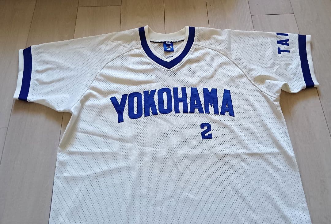 【数量限定　完売】大洋　ホエールズ　復刻　ロペス　ホーム　ユニフォーム　L