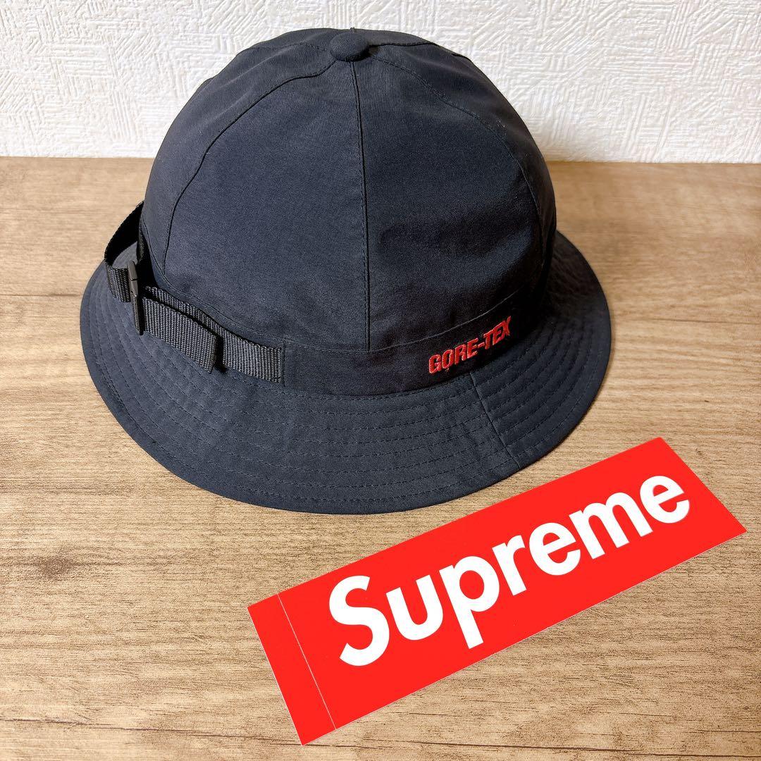 正規品　Supreme GORE-TEX バケットハット　帽子 ブラック　黒