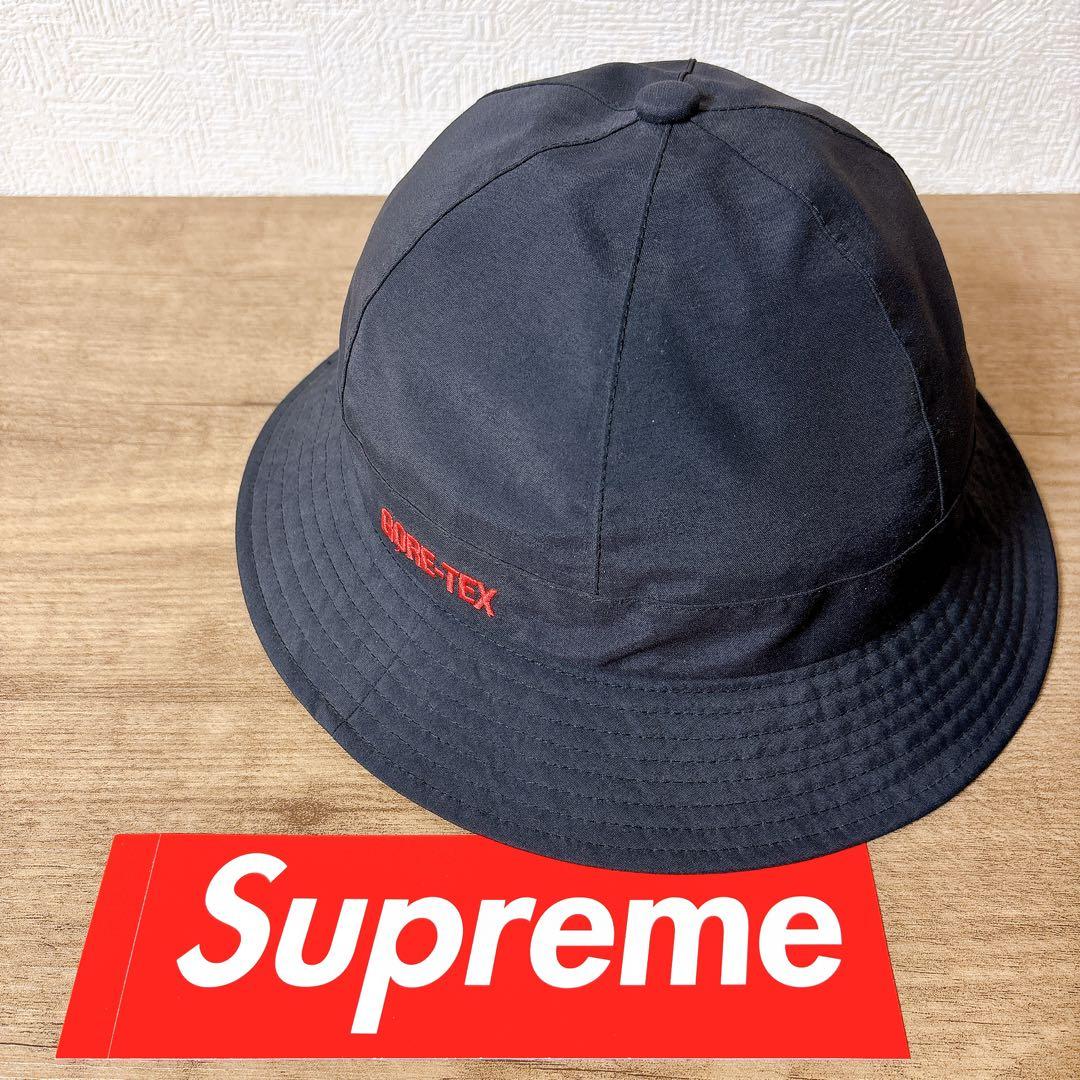 正規品　Supreme GORE-TEX バケットハット　帽子 ブラック　黒