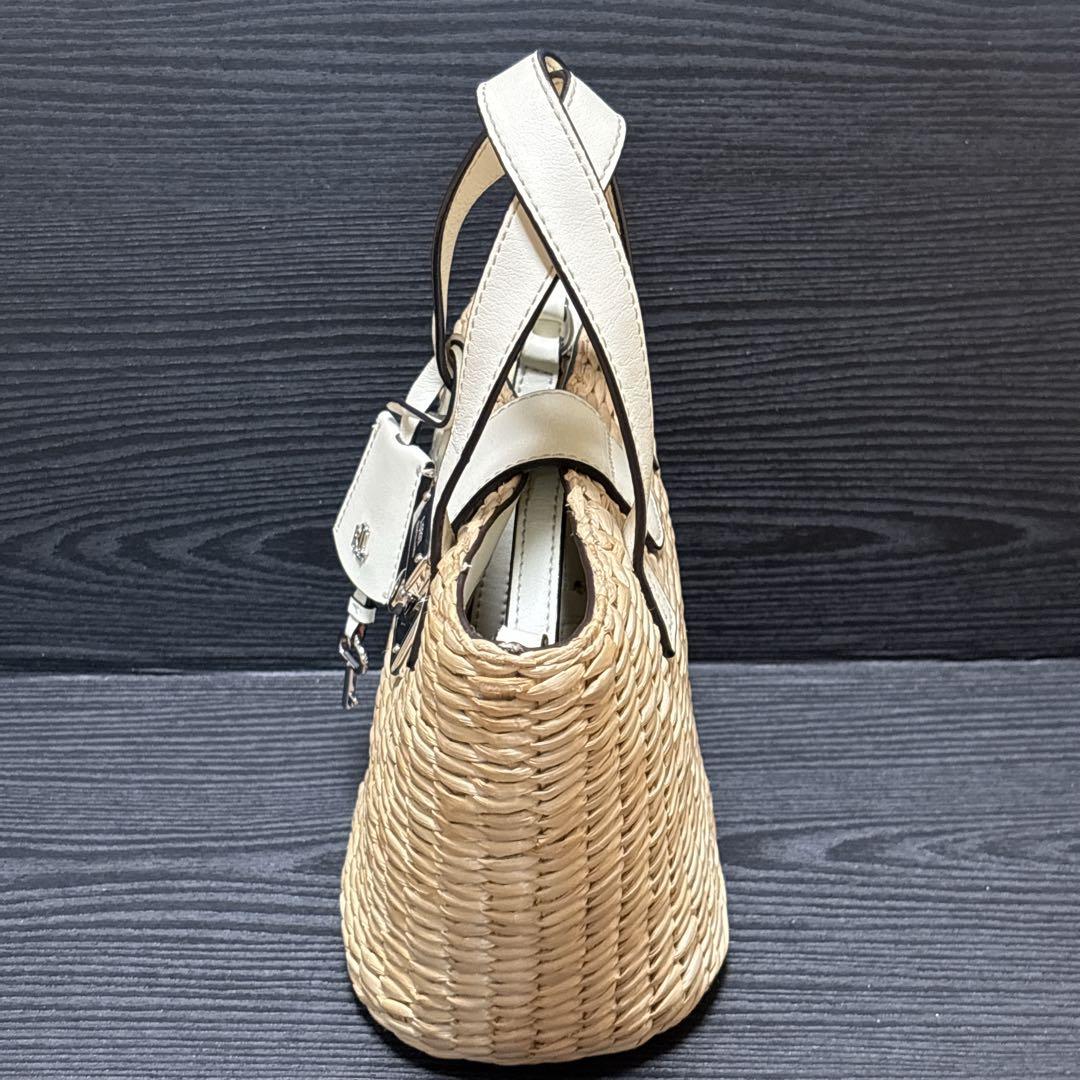 ☆美品☆ローレンラルフローレン2way かごバッグ ショルダーバッグ