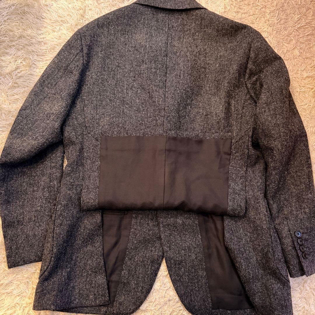 極美品 マッキントッシュロンドン 英国製生地 ツイードジャケット グレー 36