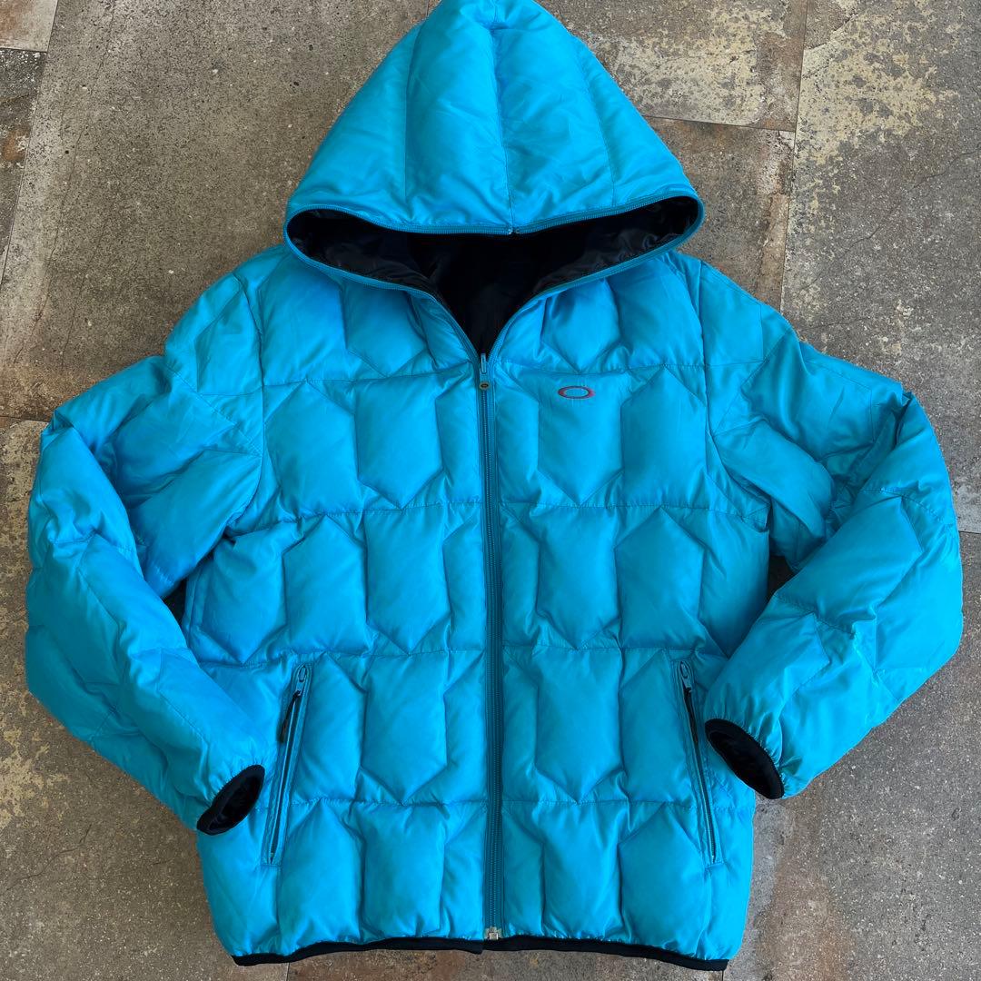 90年代頃当時物！オークリー　リバーシブルダウンジャケット　L