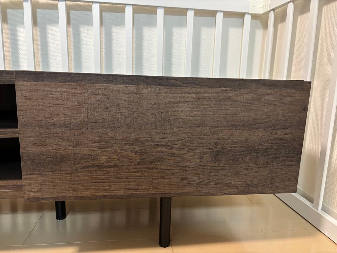 RASIK ワイド テレビボード 幅180cm ブラウン