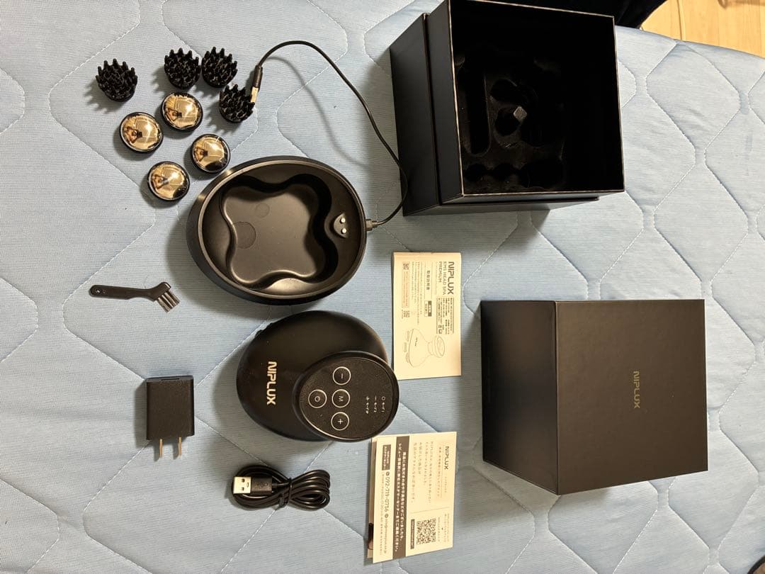 リラクゼーショングッズ NIPLUX EMS HEAD SPA PREMIUM