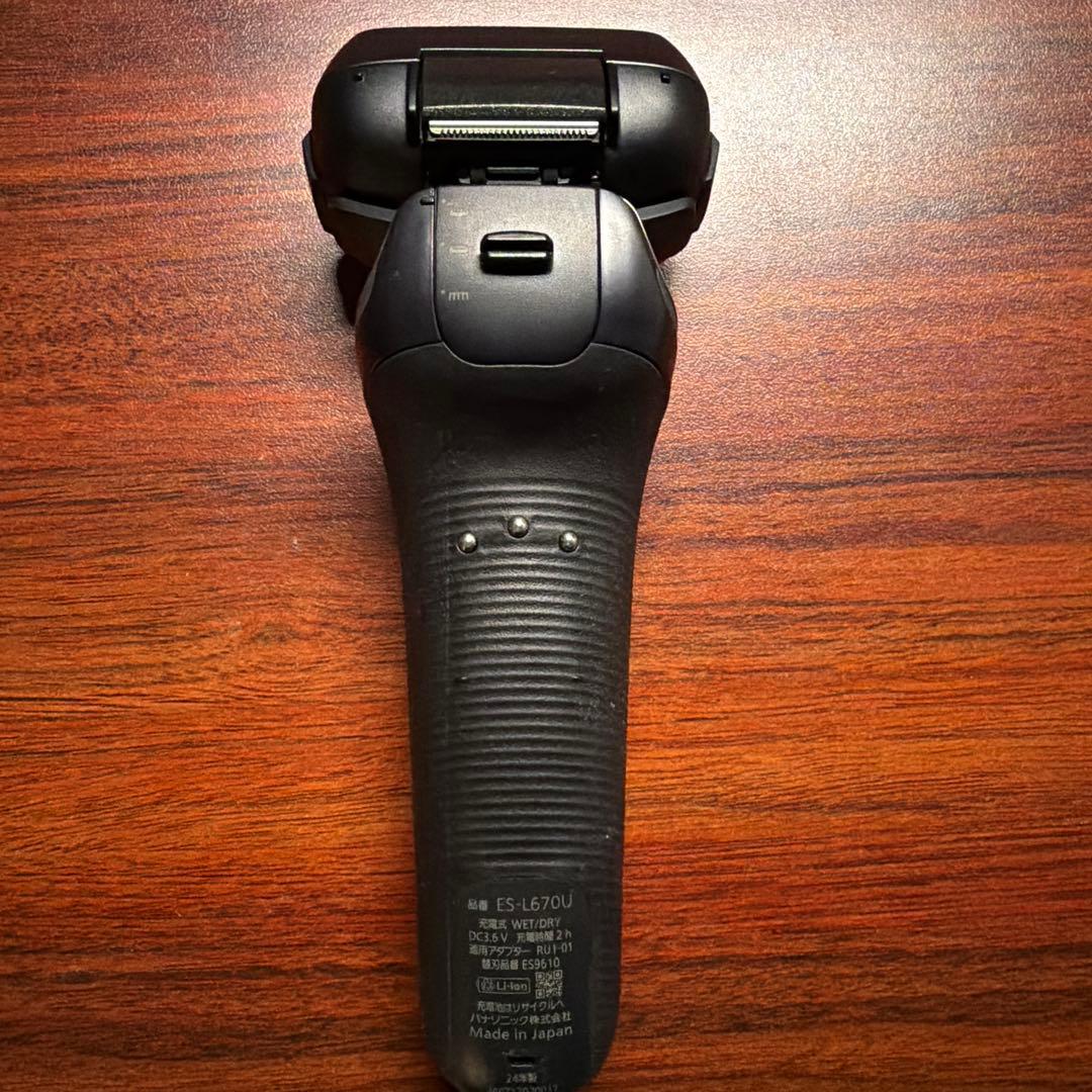 Panasonic メンズ電気シェーバー ES-L670U-K 美品