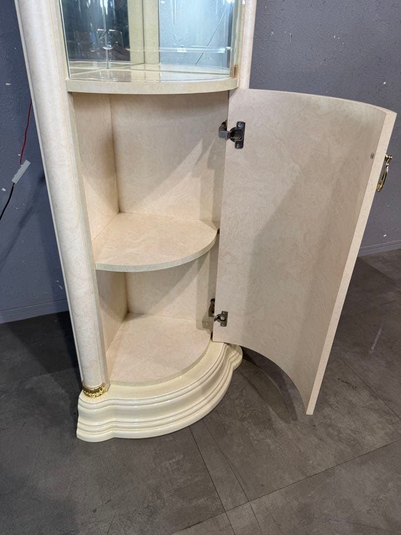 サルタレッリ フローレンス コーナーキャビネット ショーケース ガラスケース