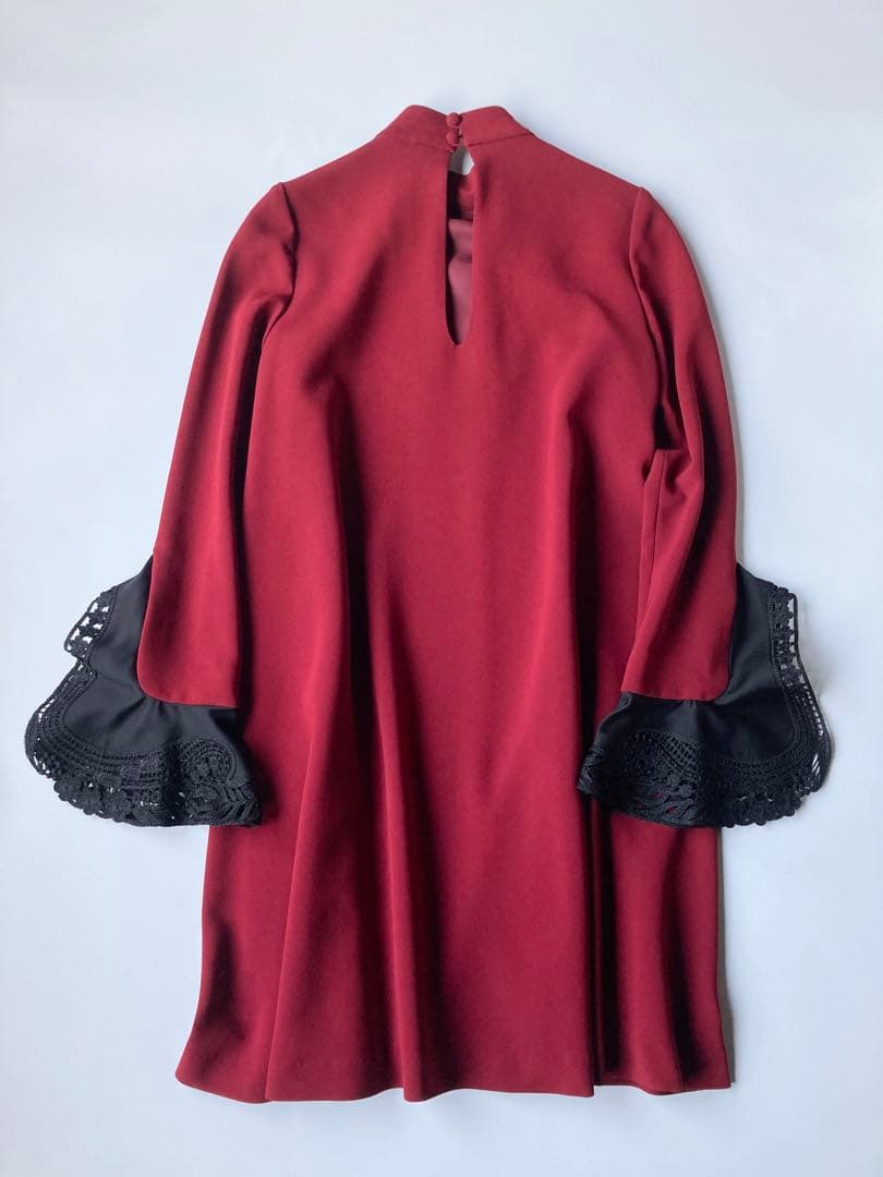 Mame Kurogouchi レース カフス ワンピース マメ