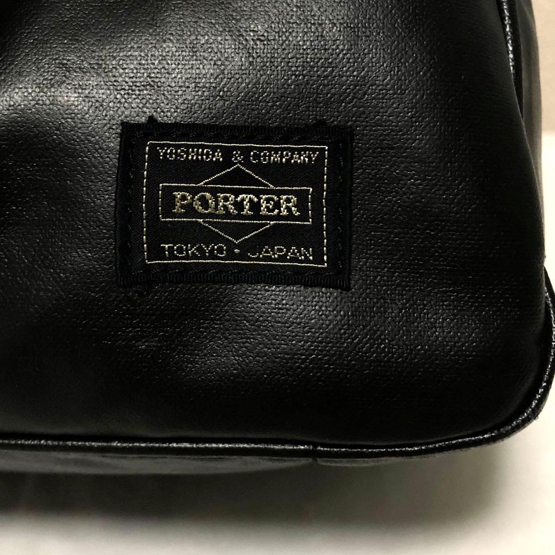 未使用級✨新型タグ ポーター フリースタイル ボストンバッグ ブラック 大容量