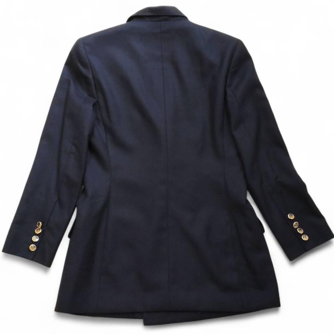 極美品✨バーバリー 紺ブレ ジャケット ネイビー カシミヤ100 金ボタン