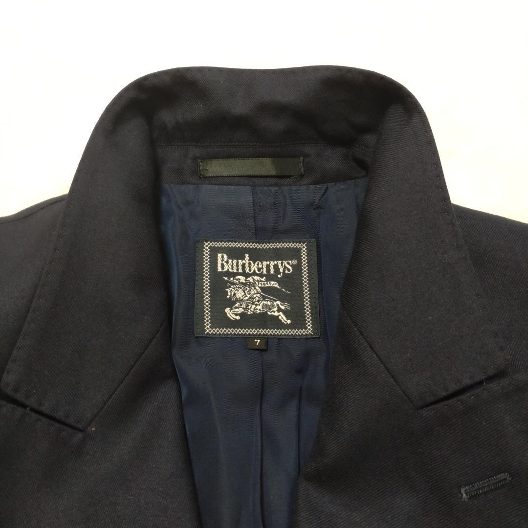極美品✨バーバリー 紺ブレ ジャケット ネイビー カシミヤ100 金ボタン