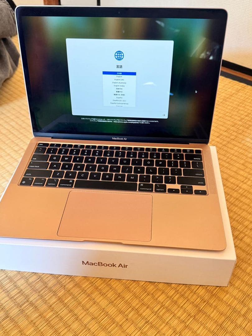 MacBook Air 2020（13インチ） M1 / ローズゴールド