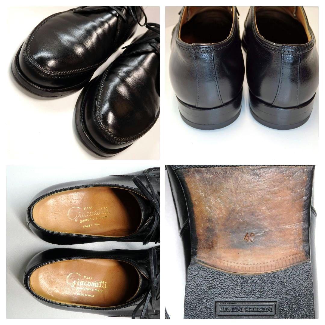 F.LLI ジャコメッティ FG303/ブラック染め替え 40サイズ/リカラー品