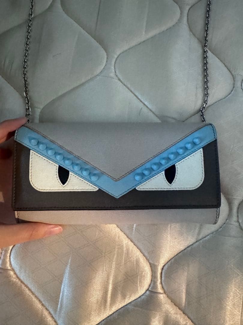 Fendi グレー クラッチバッグ