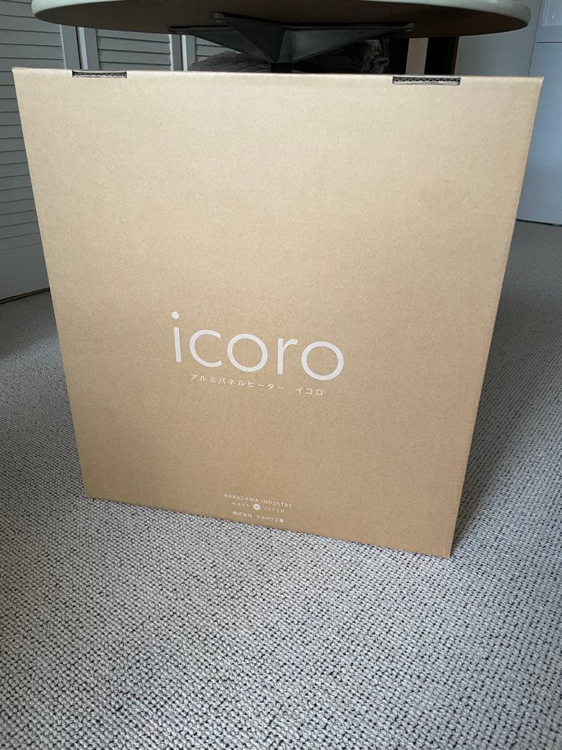 icoro イコロ アルミパネルヒーター i-500WH 元箱有り