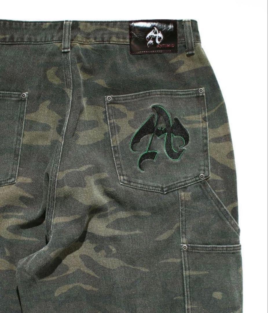 パンツ DOUBLE KNEE BAGGY DENIM ANTIMID