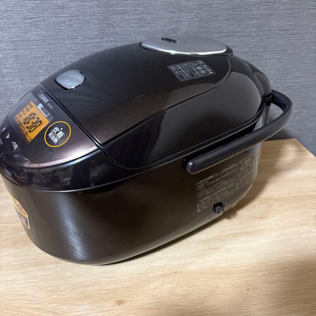 象印　炊飯器 1升ダークブラウン NP-ZU18-TD
