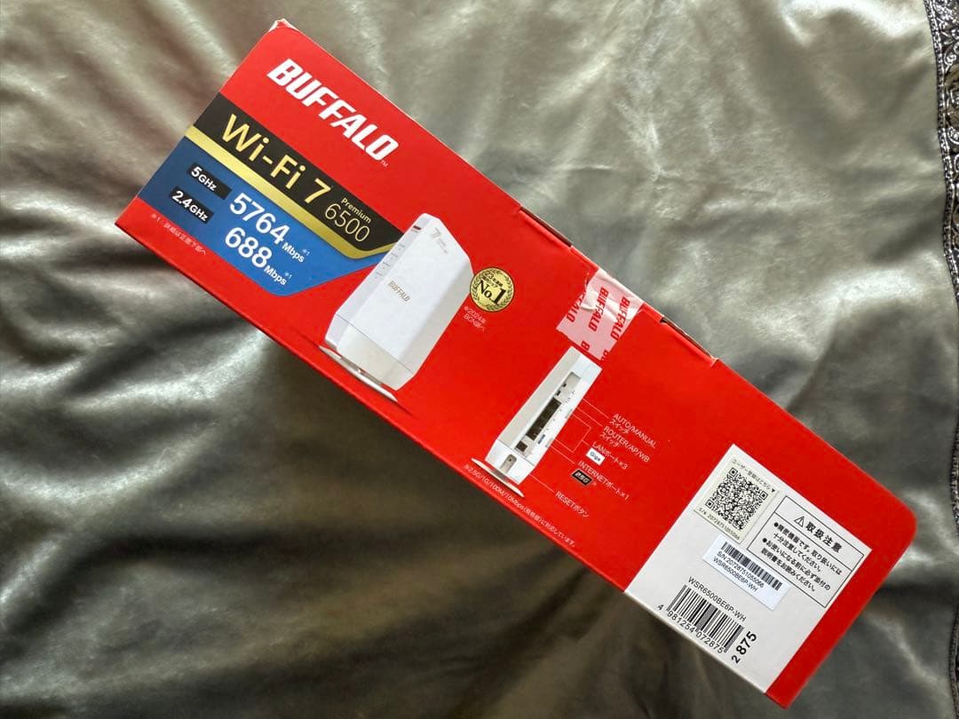 【新品未使用】BUFFALO WSR6500BE6P 無線LANルーター