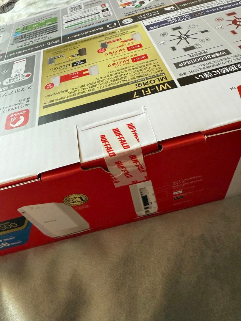 【新品未使用】BUFFALO WSR6500BE6P 無線LANルーター