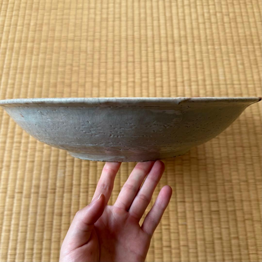 呉須赤絵 大皿 明時代 明朝 南京赤絵 古染付 祥瑞 古美術 中国美術 中国