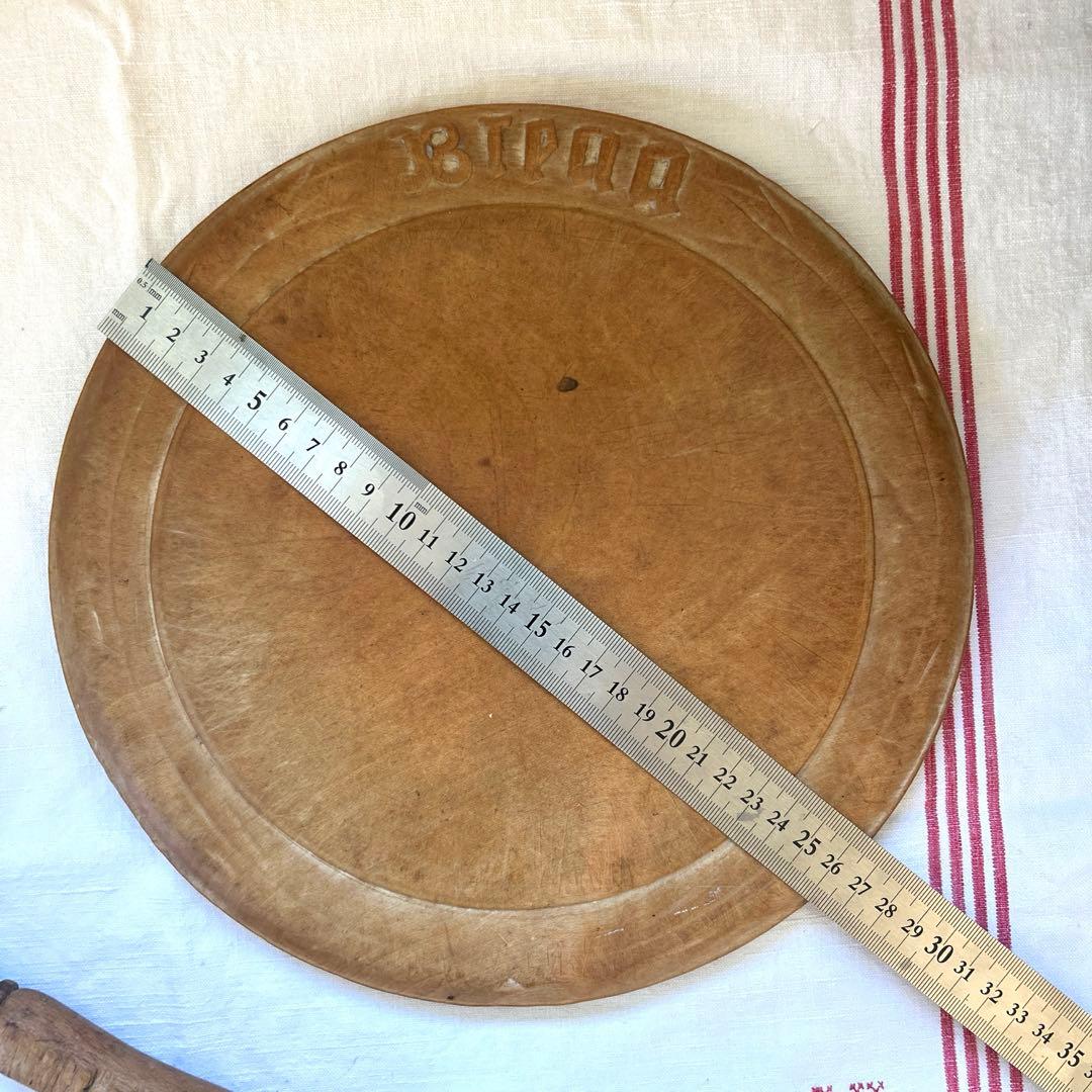 アンティーク　ブレッドボード＆ブレッドナイフ