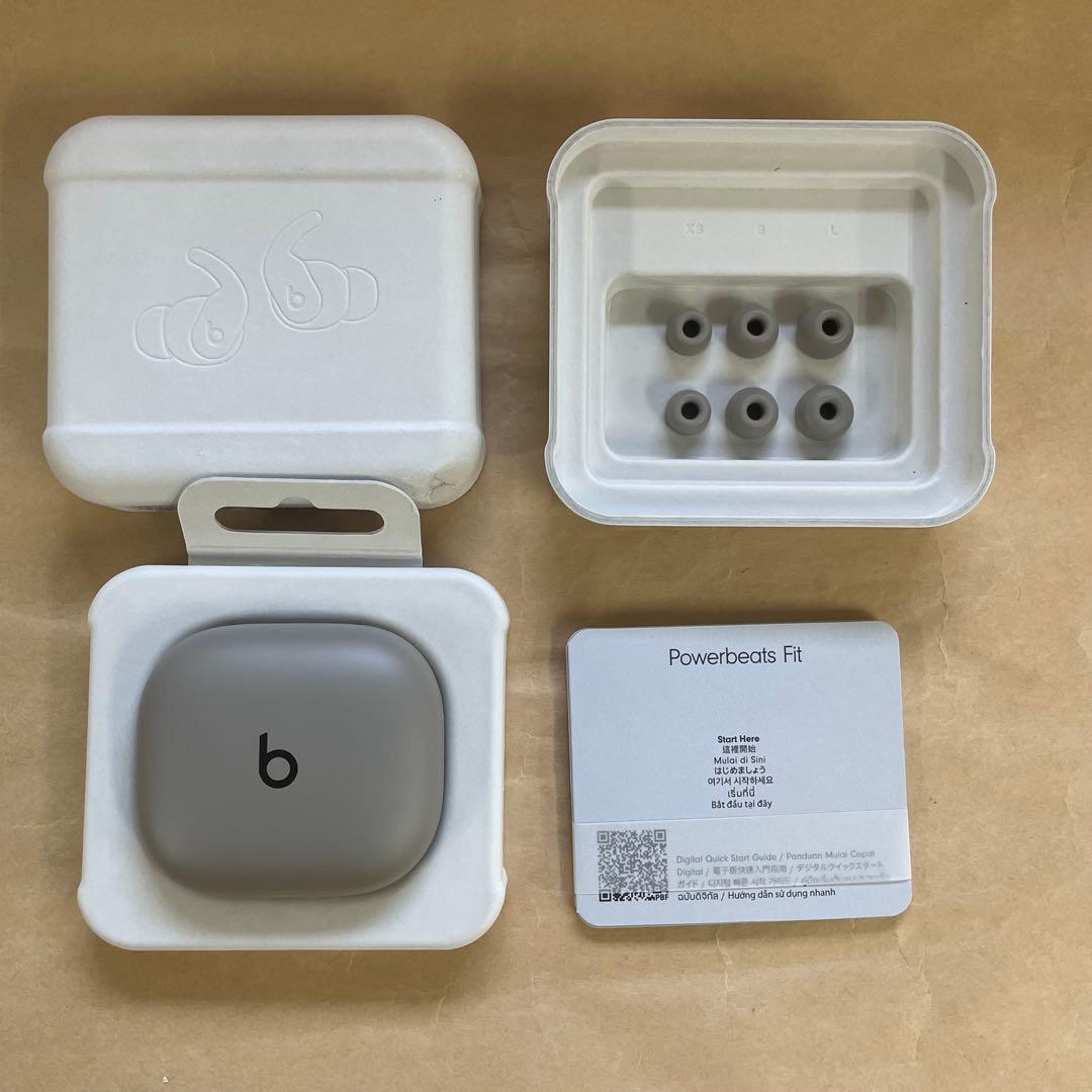 Powerbeats Fit ワイヤレスイヤホン グラベルグレー