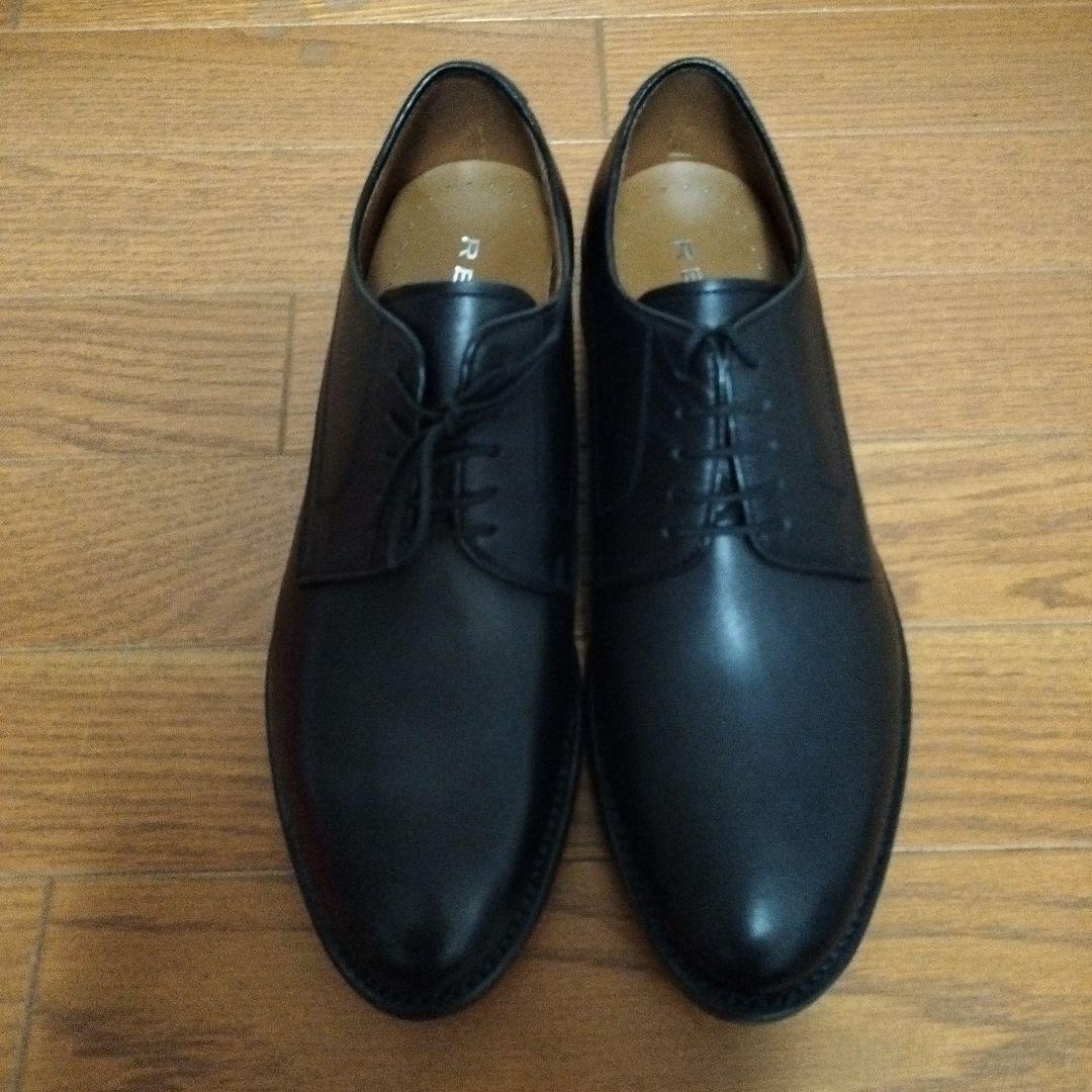 新品、リーガル、25センチ、黒色、ビジネスシューズ