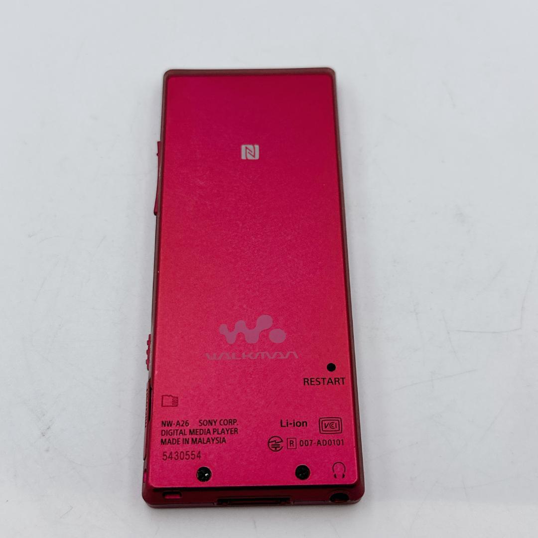 【概ね美品】SONY WALKMAN NW-A26 32GB ピンク