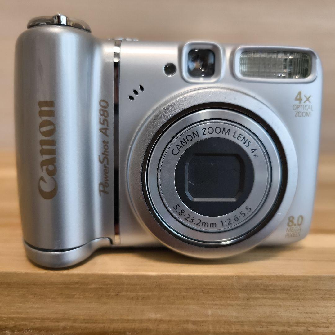 Canon PowerShot A580 コンパクトデジタルカメラ　単3電池式