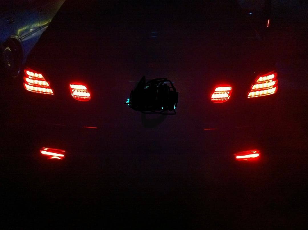 JZS161 アリスト　GS風赤白LEDテールランプ 4個セット