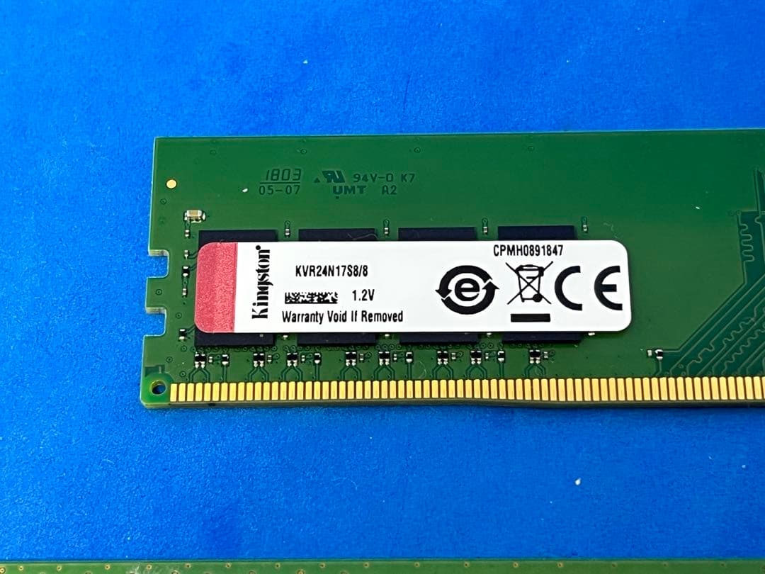 H*a様 DDR4 8GB メモリ 5枚セット