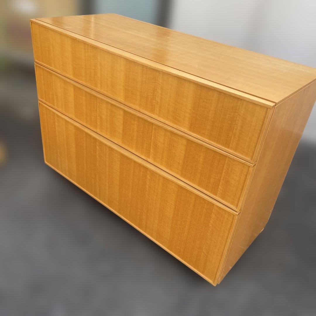 arflex ナチュラルウッド 3段チェスト