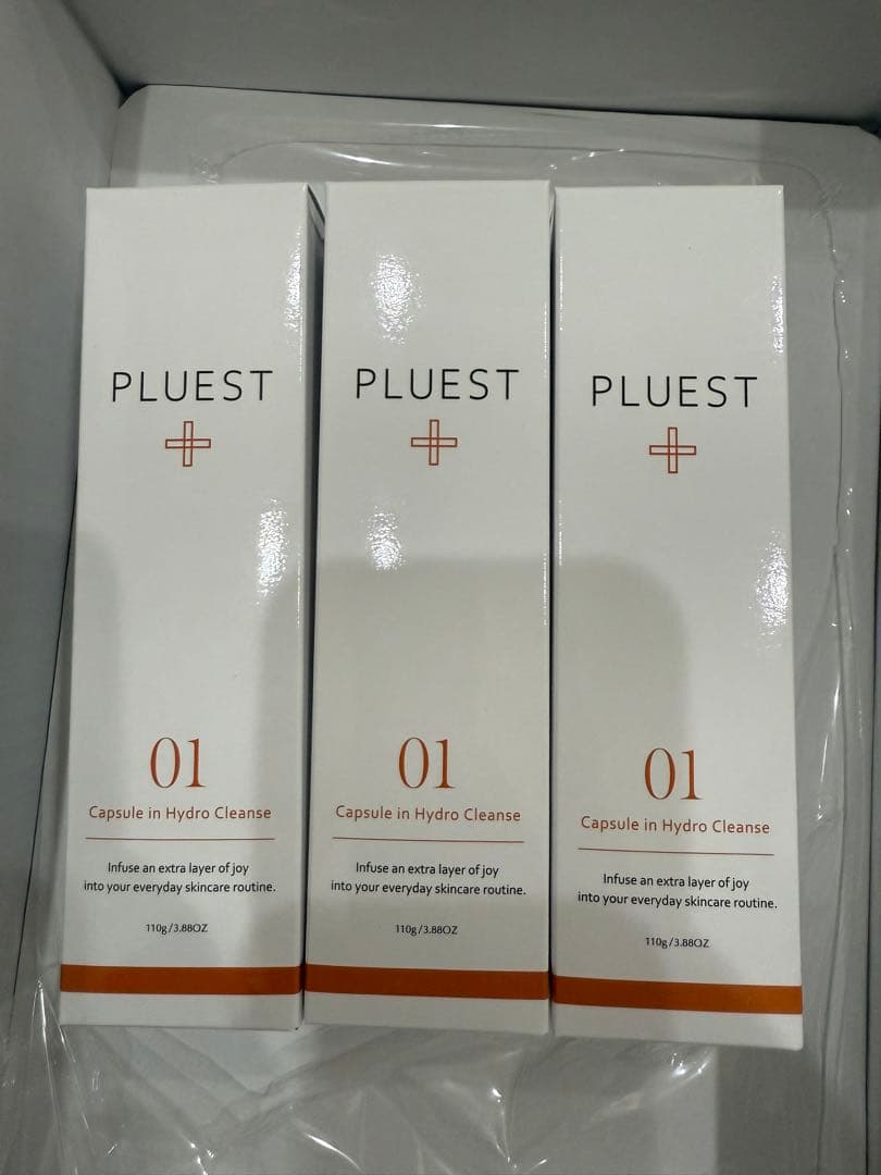 PLUEST カプセルインハイドロクレンズ3本