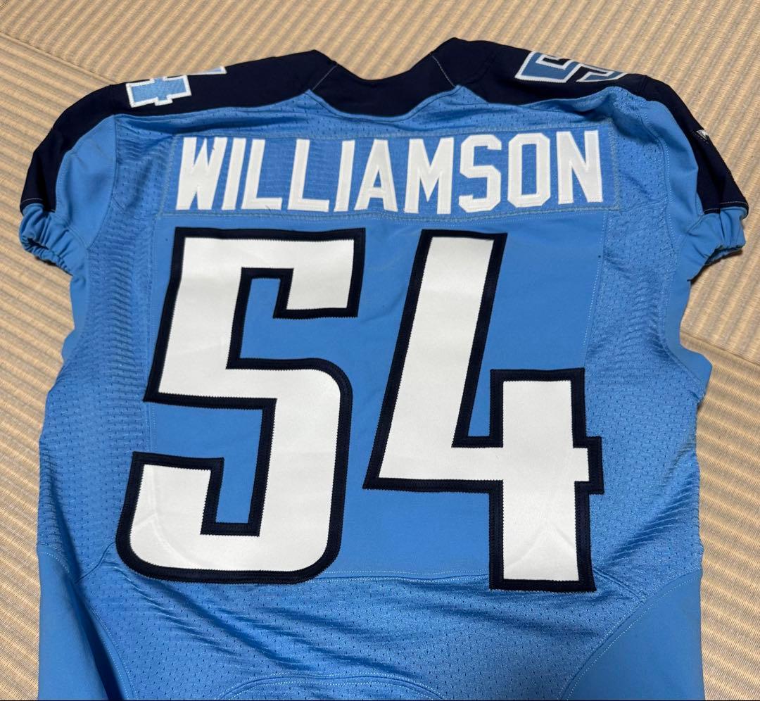 TITANS WILLIAMSON実使用ユニフォーム(2016年)