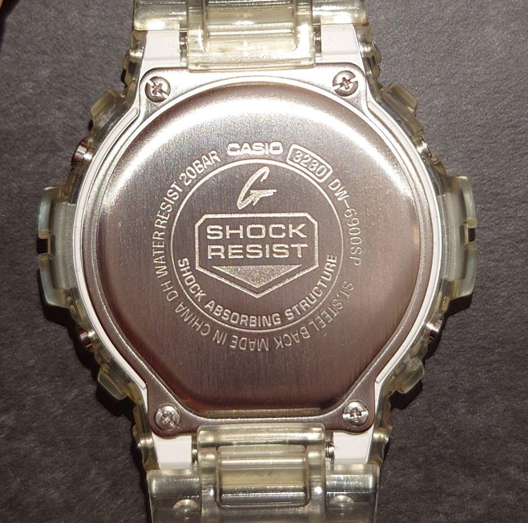CASIO G-SHOCK DW-6900SP-7JR クリア