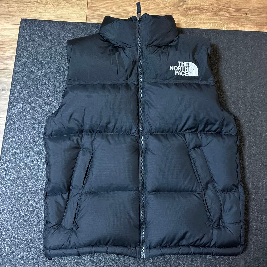 ノースフェイス ヌプシベスト ブラック S ND92338