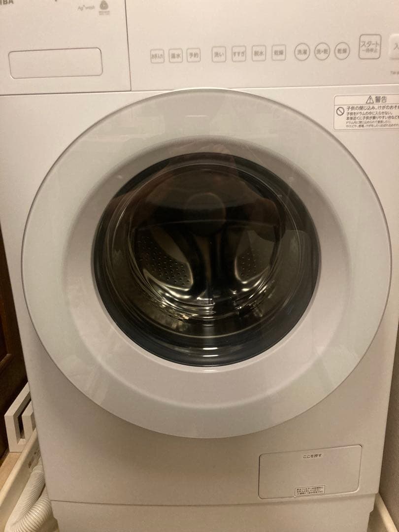 2025年10月購入/東芝ドラム式洗濯機 TW-84GS4L (W)2024年製