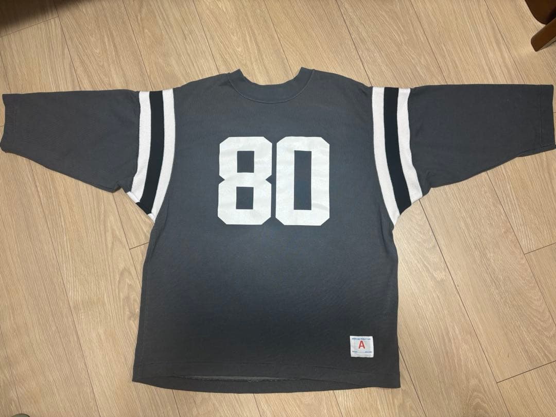 アパルトモンamericana 80printfootballtシャツカットソー