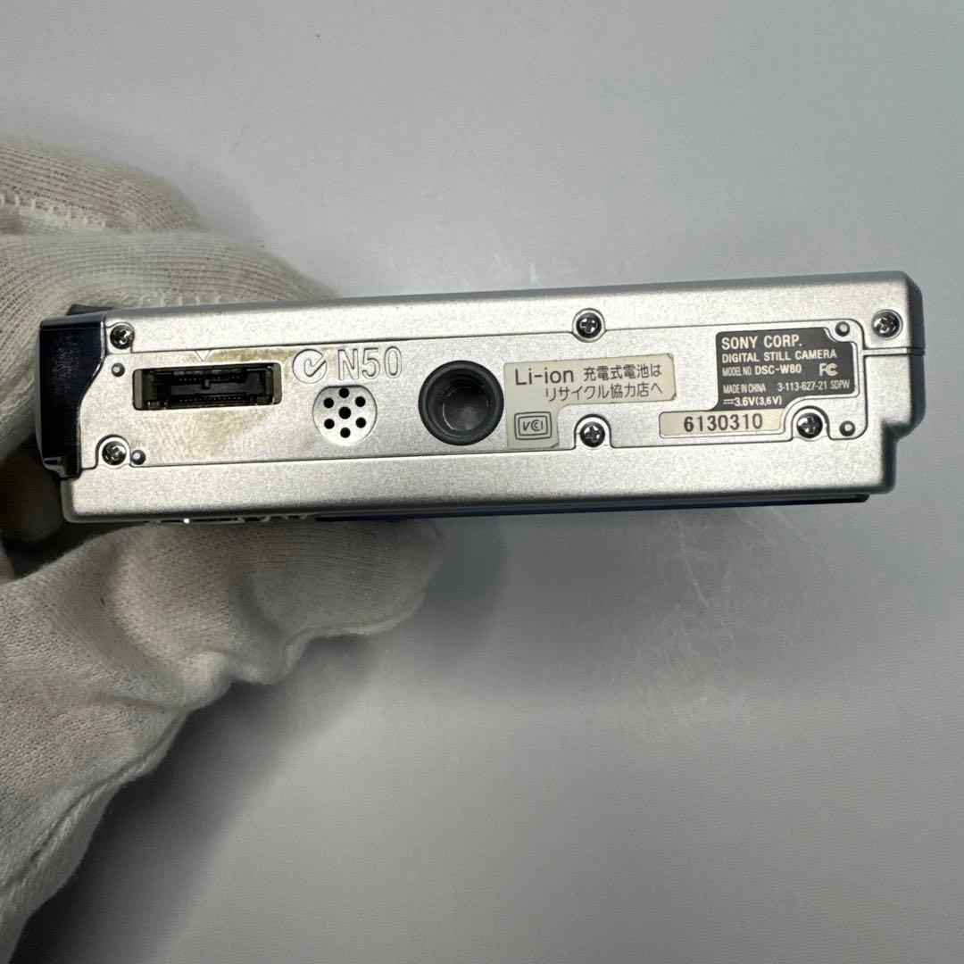 【美品】SONY Cyber-shot DSC-W80