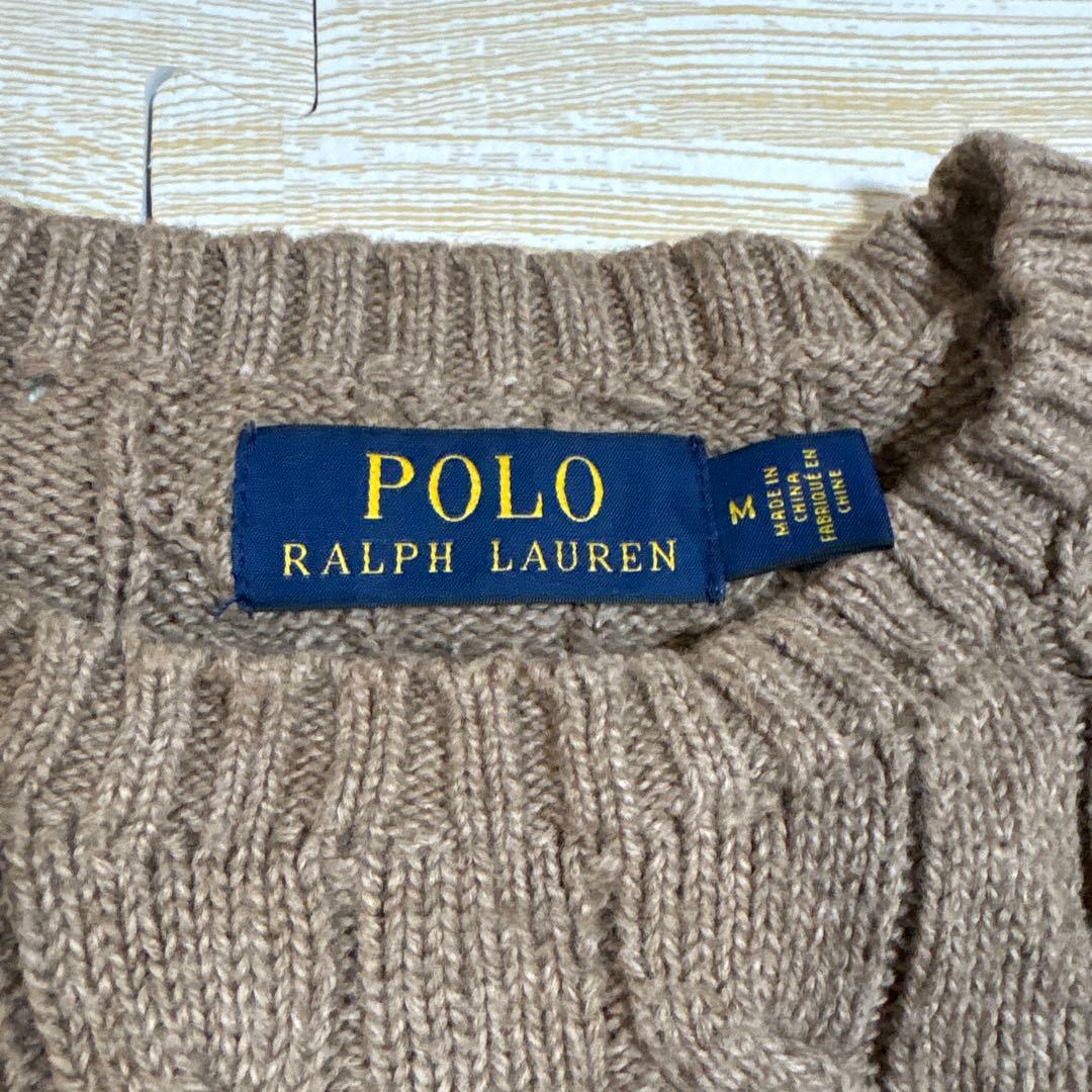 Polo Ralph Lauren ケーブルニットセーター　ベージュ