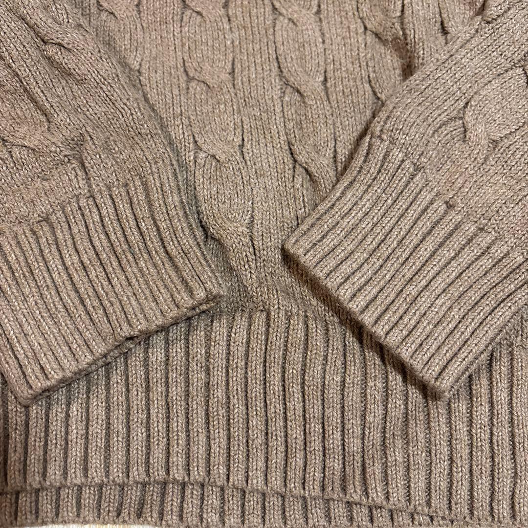 Polo Ralph Lauren ケーブルニットセーター　ベージュ