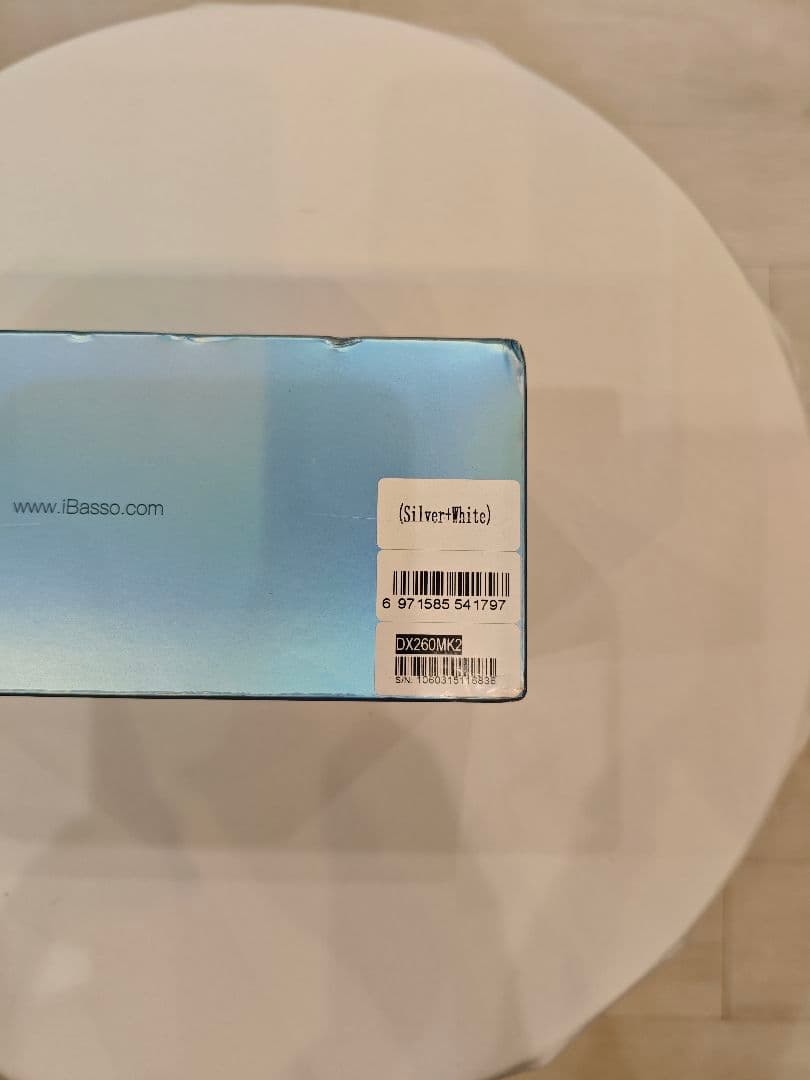 ibasso Audio dx260 mk2 Silver+White限定モ