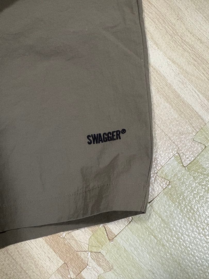 SMAGGER カーキ・黒 撥水ショートパンツ 2点セット XL