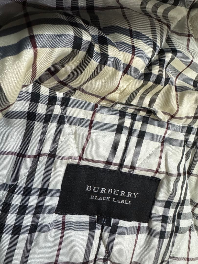 BURBERRY BLACK LABEL ショートダッフルコート ノバチェック