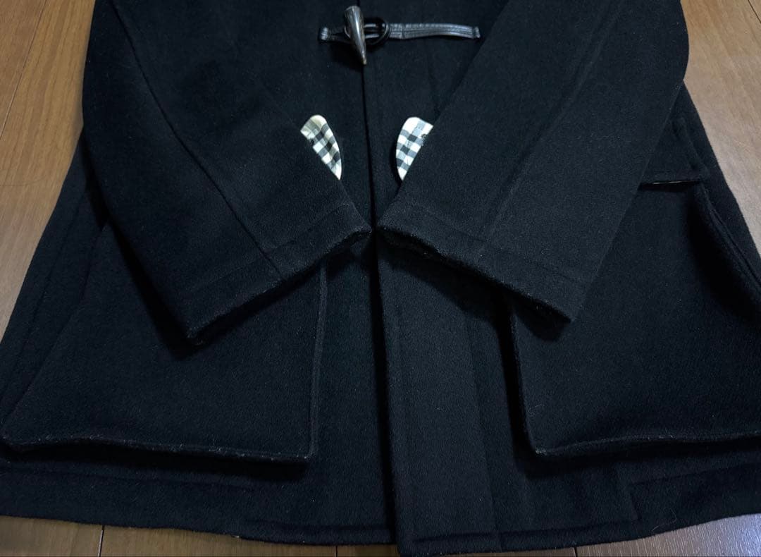 BURBERRY BLACK LABEL ショートダッフルコート ノバチェック