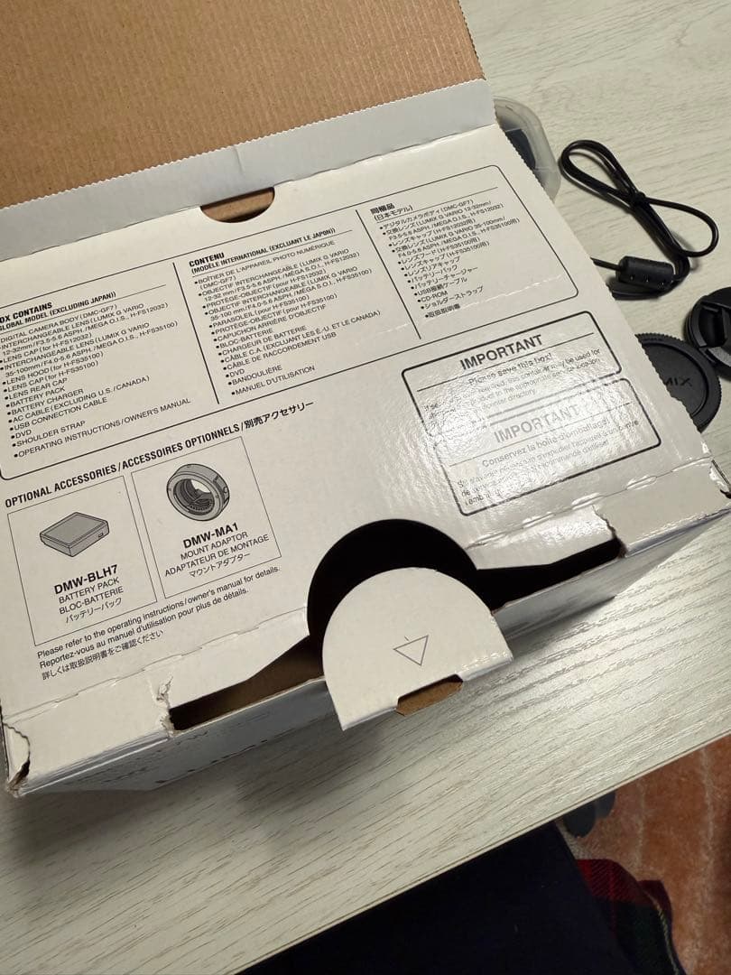 デジタルカメラ Panasonic LUMIX G DMC-GF7W