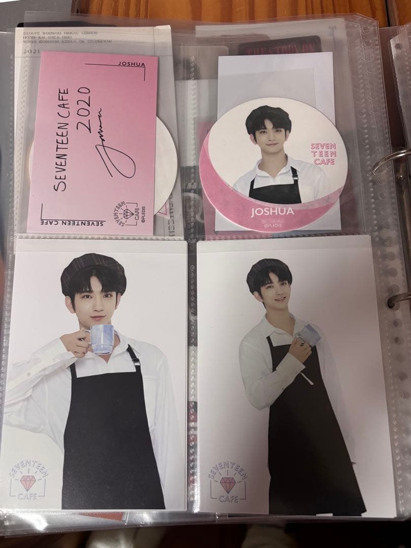 SEVENTEEN セブチカフェ　2020 ジョシュア　トレカ　EC ステッカー