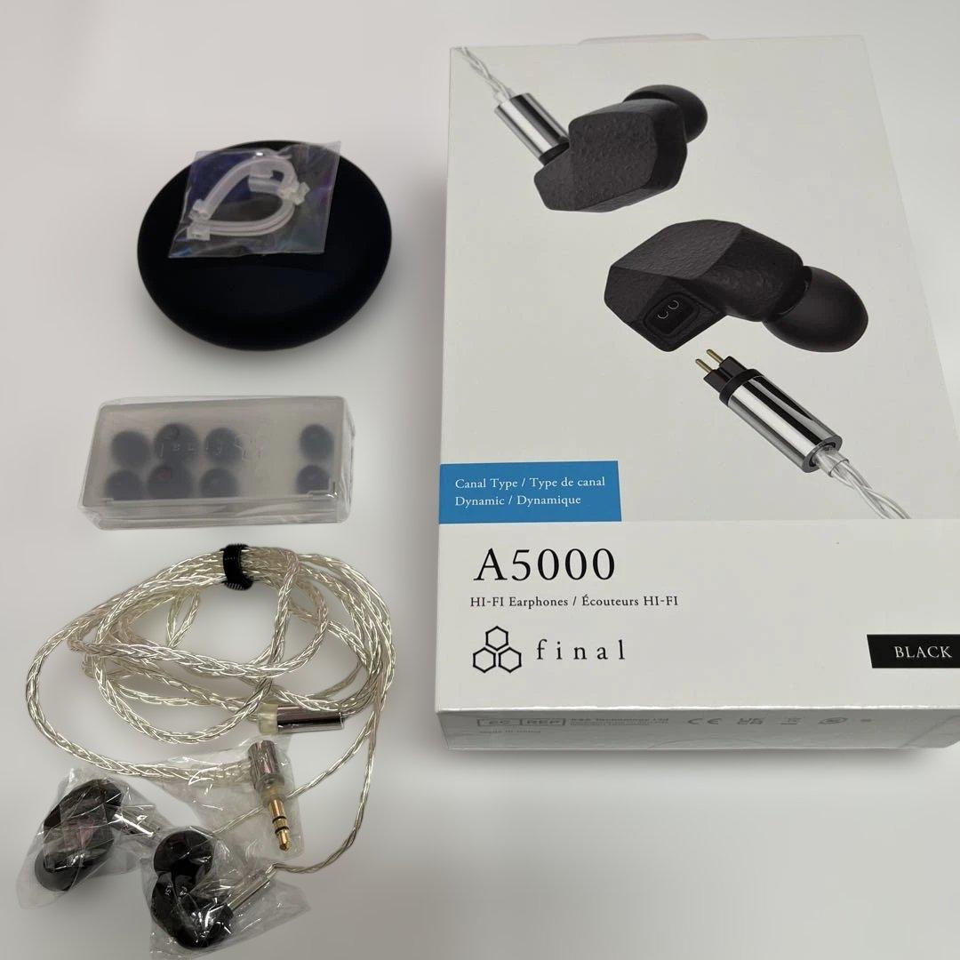 final A5000 ブラック 有線イヤフォン